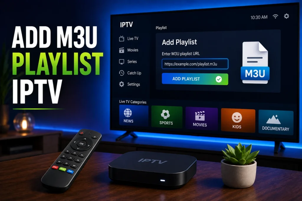 How to Add M3U & Xtream Codes to IPTV Players: Complete Setup Guide (2026)