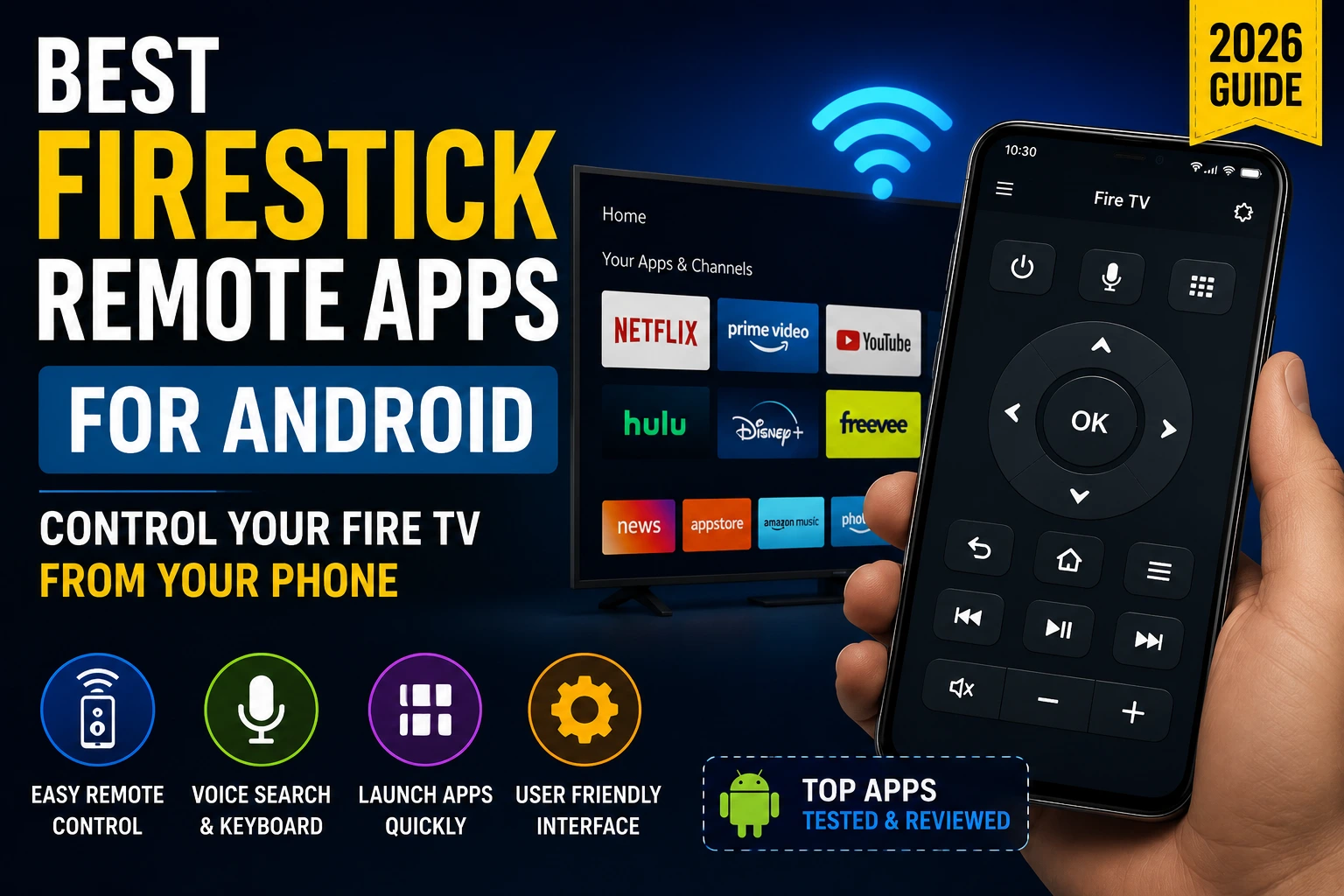 Best Firestick Remote Apps for Android: Control Your Fire TV from Your Phone