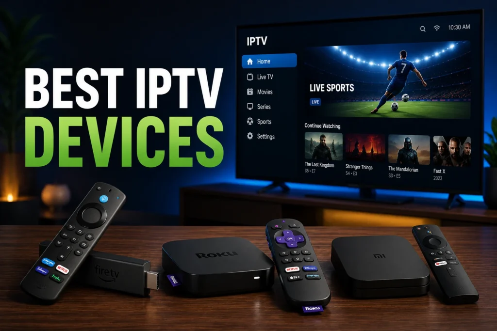 Best Streaming Devices for IPTV in 2026: Firestick vs Roku vs Android TV vs Smart TV