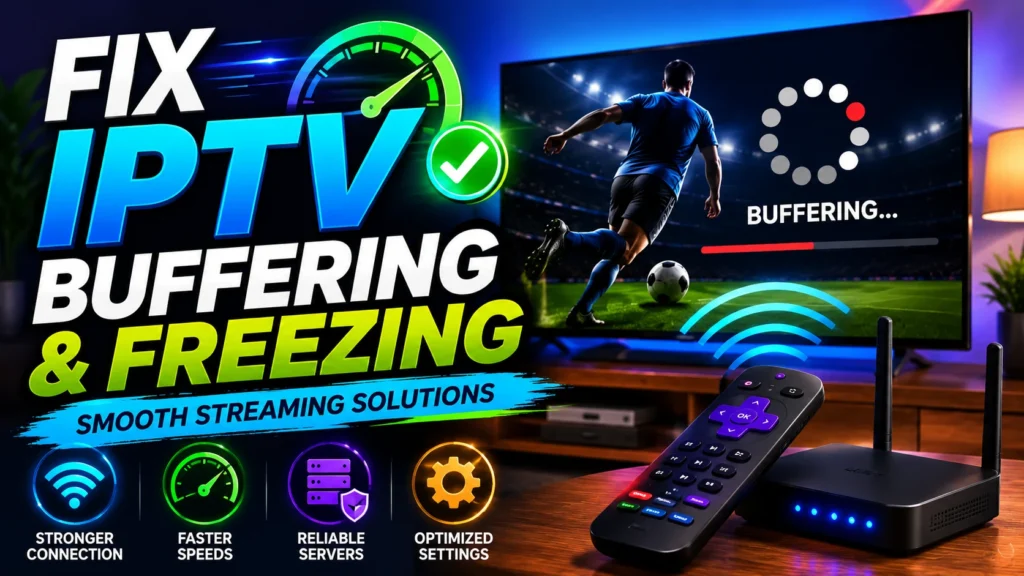 IPTV Troubleshooting Guide: Fix Buffering, Freezing & Connection Issues (2026)