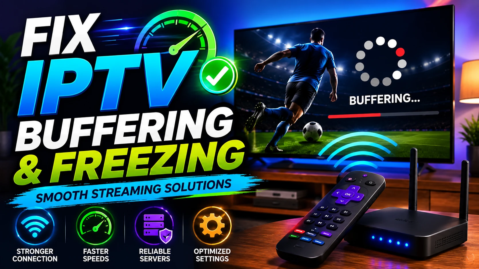 IPTV Troubleshooting Guide: Fix Buffering, Freezing & Connection Issues (2026)