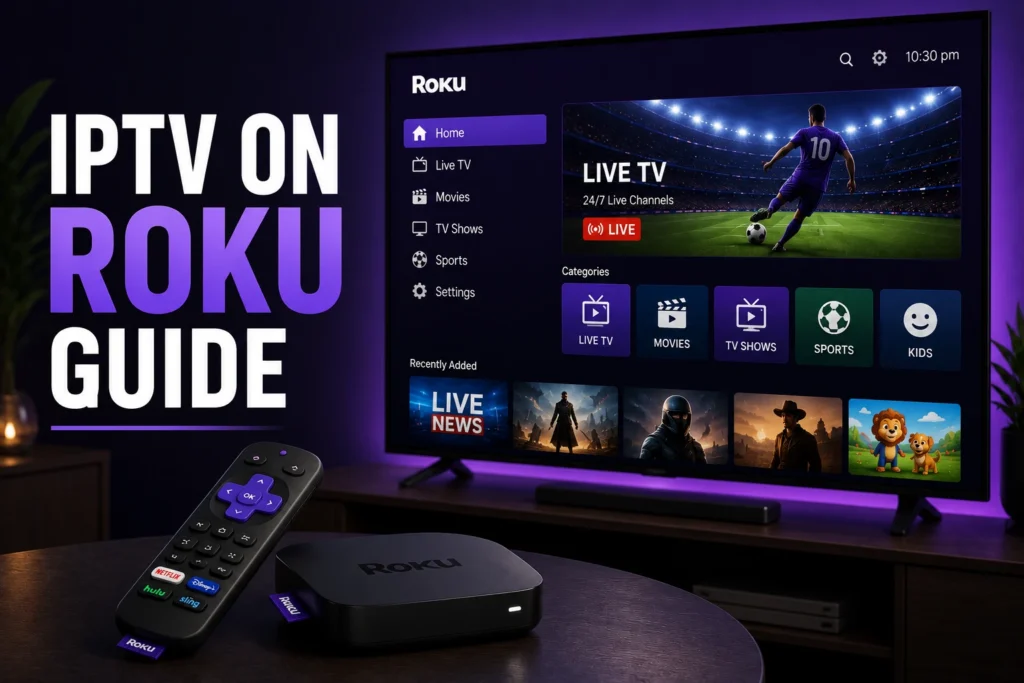 IPTV on Roku: Complete Guide to Streaming Live TV (2026)