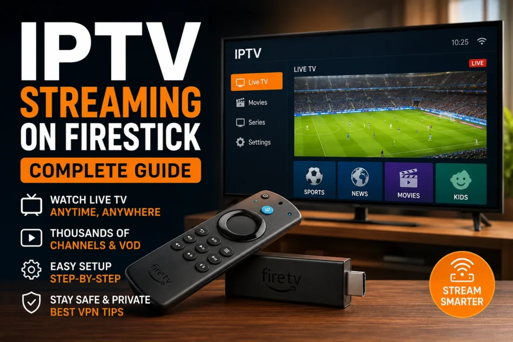 IPTV Streaming on Firestick: The Complete Guide (2026)