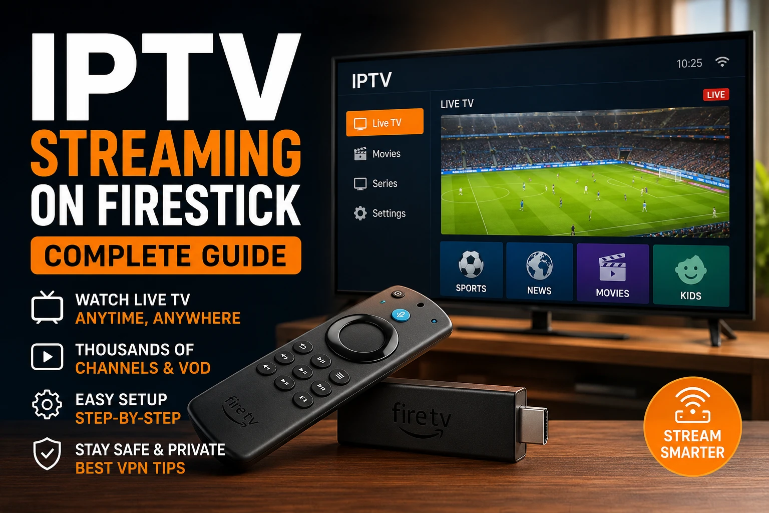 IPTV Streaming on Firestick: The Complete Guide (2026)